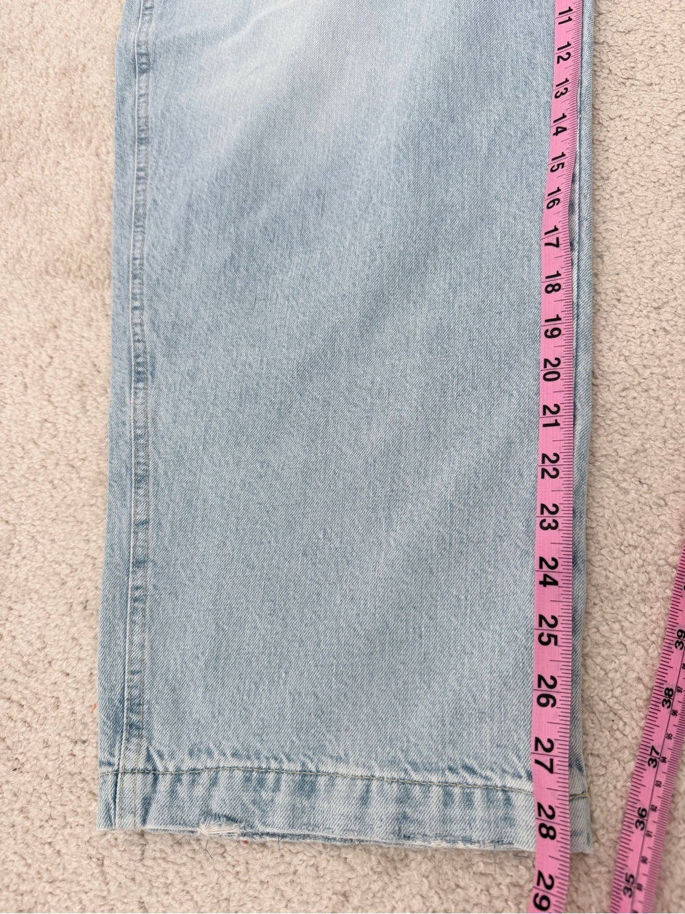 Free People Berkeley Suspender Jeans in shade Homecoming- Light Blue Denim - Picture 12 of 15